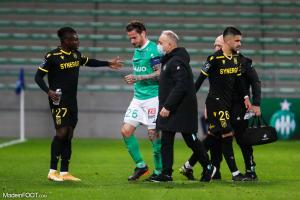 Mathieu Debuchy, le défenseur latéral droit de l'AS Saint-Etienne.