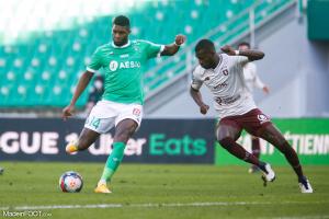 Anthony Modeste, l'attaquant de Cologne, est prêté sans option d'achat à l'AS Saint-Etienne.