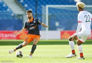 Jordan Ferri, le milieu de terrain du Montpellier HSC.