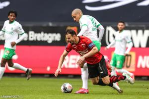 Wahbi Khazri, l'attaquant de l'AS Saint-Etienne.