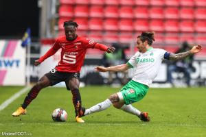 Mathieu Debuchy, le défenseur latéral droit de l'AS Saint-Etienne.
