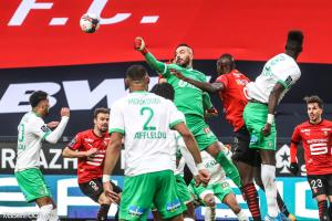 Jessy Moulin, le gardien de but de l'AS Saint-Etienne.
