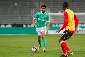 Mahdi Camara, le milieu de terrain de l'AS Saint-Etienne.