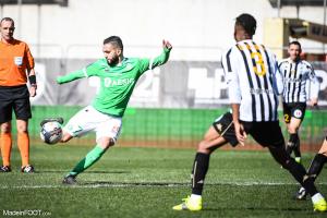 Ryad Boudebouz, le milieu de terrain offensif de l'AS Saint-Etienne.