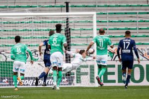 Etienne Green, le gardien de but de l'AS Saint-Etienne.