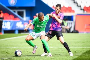 Kévin Monnet-Paquet, l'ailier de l'AS Saint-Etienne.