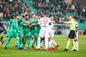 Les incidents du derby entre l'AS Saint-Etienne et l'Olympique Lyonnais seront étudiés la semaine prochaine par la commission de discipline.