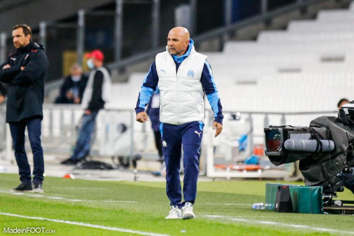 Jorge Sampaoli, l'entraîneur de l'Olympique de Marseille.