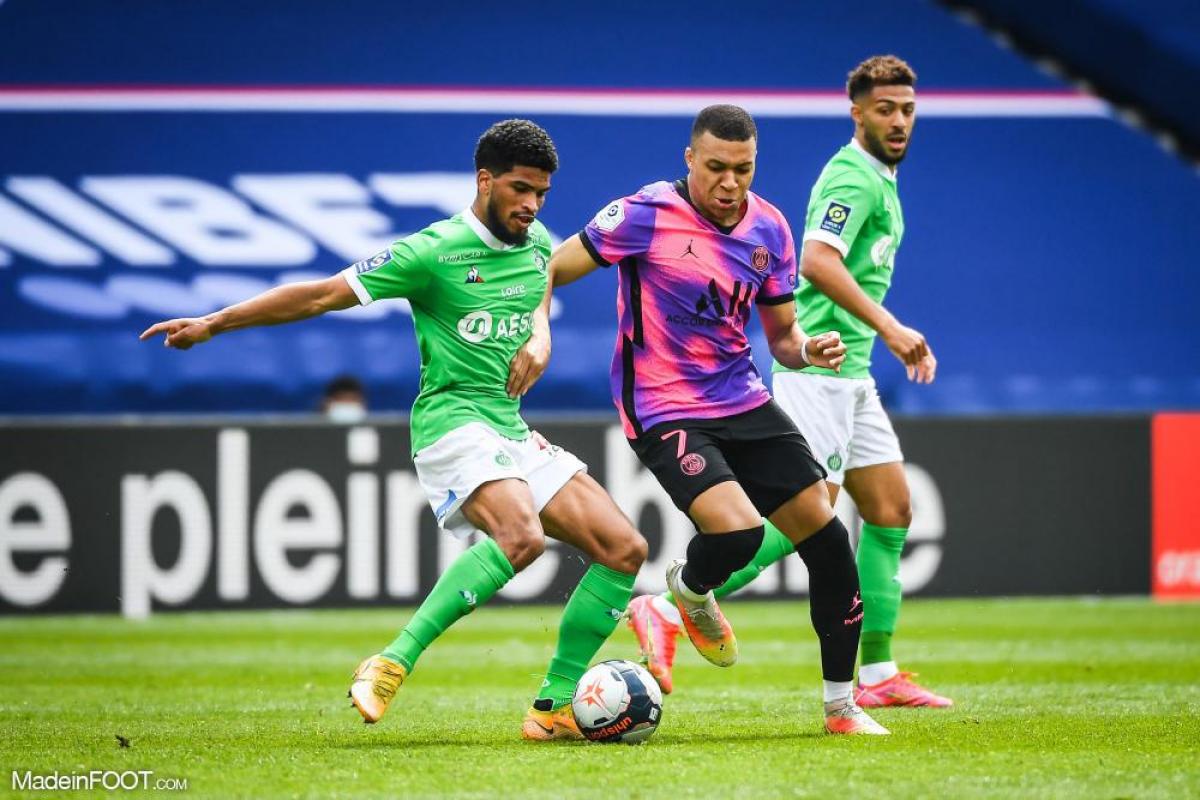 L'AS Saint-Etienne s'est inclinée face au Paris Saint-Germain (3-2), ce dimanche après-midi en Ligue 1.