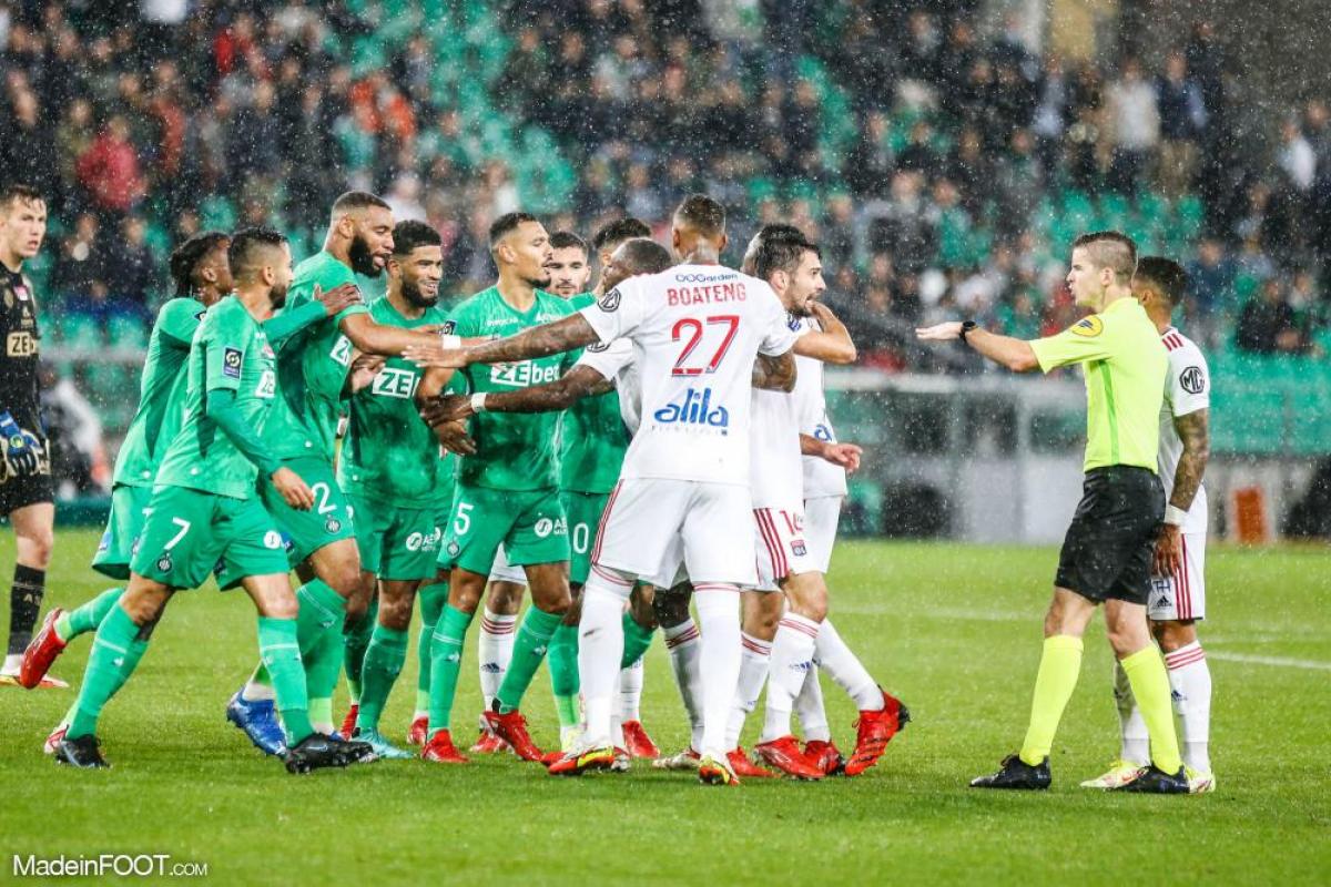 Les incidents du derby entre l'AS Saint-Etienne et l'Olympique Lyonnais seront étudiés la semaine prochaine par la commission de discipline.
