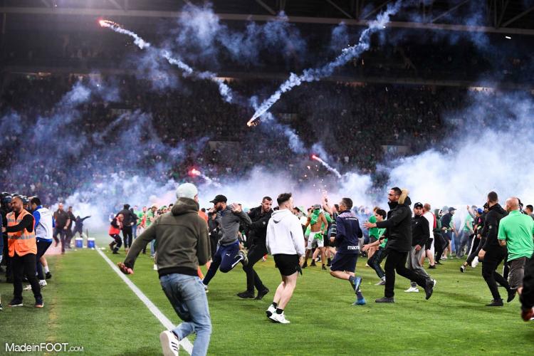 ASSE - Onze supporters condamnés pour les débordements après Saint-Etienne - Auxerre