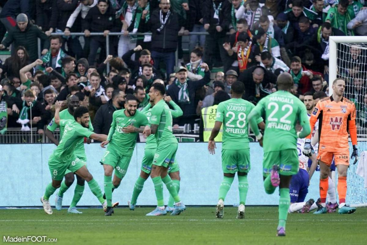 Ligue 1 - Les Verts Et Le RC Strasbourg Se Quittent Dos à Dos (résumé ...