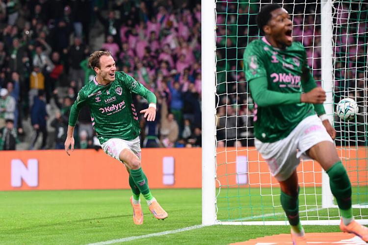 Match AS Saint-Étienne - Le Mans UC 72, 21e journée Ligue 1 (2008-2009