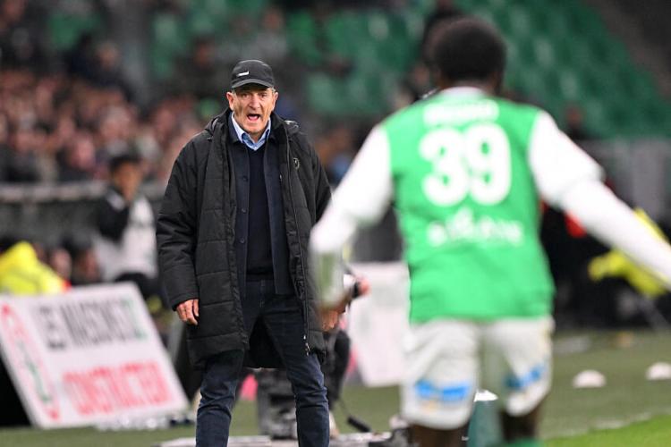 Feuille D'arbitrage ASSE Saint-Étienne Vs Red Star - Saison 1997/98